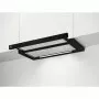 Electrolux LFP616K beépíthető teleszkópos páraelszívó, fekete, 60 cm, 600 m3/óra, felső szekrénybe építhető, 2 zsírszűrő, előlap alaptartozék