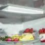 Gorenje NRK6202ES4 alulfagyasztós kombinált hűtőszekrény, szürke, nofrost, 200 cm, 235/96 l, ionair + multiflow, adapttech, fastfreeze