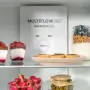 Gorenje NRK6202ES4 alulfagyasztós kombinált hűtőszekrény, szürke, nofrost, 200 cm, 235/96 l, ionair + multiflow, adapttech, fastfreeze