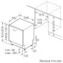 SMV40C10EU Beépítési méretrajz