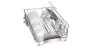 Bosch SPV6EMX11E beépíthető mosogatógép, 45 cm, 10 teríték, variodrawerpro, efficientdry, home connect, timelight, intenzív zóna, 44 db(a)