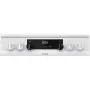 Gorenje KS6350WF kombinált tűzhely, 60 cm, gőzprogramok, érintőkijelzős programóra+tekerőgombok, teleszkópos sütősín, tető, 71l, fehér