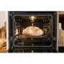 Gorenje BPS6747A06X beépíthető sütő, extrasteam gőzfunkció, pirolitikus tisztítás, húshőmérő, érintővezérlés, teleszkópos sütősín, 77 l