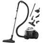 Electrolux EL61H4SW porzsák nélküli porszívó, kagyló fehér, dustmagnet és parkettopro szívófej, 3 az 1-ben tartozék, hosszú résszívó, 550 w