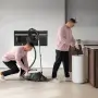 Electrolux EL61H4SW porzsák nélküli porszívó, kagyló fehér, dustmagnet és parkettopro szívófej, 3 az 1-ben tartozék, hosszú résszívó, 550 w