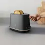 Electrolux E7T1-6BP kenyérpirító, fekete, 7 pirítási fokozat, zsemlemelegítő rács, 980 w