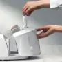 Electrolux E6ST1-4PP gőzállomás, púder rózsaszín, resilium™ ski 159 vasalótalp, 1,2 literes víztartály, 2400 w
