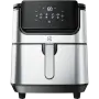 Electrolux E6AF1-6ST Air Fryer sütő, inox, emelőpántos kivitel, szabályozható hőmérséklet, kivehető kosár, 5,4 literes kapacitás