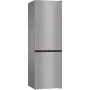 Gorenje RK6192ES4 alulfagyasztós kombinált hűtőszekrény, szürke, frostless, 185 cm, 205/109 l