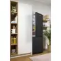 Gorenje NRK619EABXL4 alulfagyasztós kombinált hűtőszekrény, fekete, nofrost, 185 cm, 204/96 l, multiflow