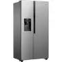 Gorenje NRS9181VX side-by-side hűtőszekrény, szürke, nofrost, multiflow 360°, jégkockakészítő, 179,3 cm, 371/191 l