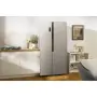 Gorenje NRS918FMX side-by-side hűtőszekrény, szürke, nofrost, multiflow 360°, twistice jégtálca, 178,6 cm, 334/185 l