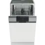 Gorenje  GI52040X beépíthető mosogatógép, 45 cm, 9 teríték, 2 kosár, hagyományos motor, 5 program, 45 db(a)