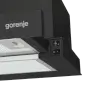 Gorenje TH60E3B beépíthető teleszkópos páraelszívó, fekete, 60 cm, 350 m3/óra, felső szekrénybe építhető, 2 zsírszűrő