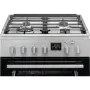 Electrolux LKK664201X PlusSteam kombinált tűzhely, inox, 60 cm széles, gőzfunkcióval, airfry, katalitikus tisztítás