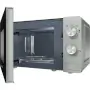 Gorenje mikrohullámú sütő MO20E1S, ezüst, 20 liter, 5 teljesítményfokozat, aquaclean tisztítás