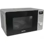 Gorenje mikrohullámú sütő MO23A4X, inox, 23 liter, kombinált üzemmód, kvarc grill, 5 teljesítményfokozat, aquaclean tisztítás