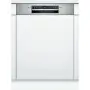 Bosch SMI4HVS33E beépíthető mosogatógép, 60 cm, kezelőpaneles, 13 teríték, homeconnect, 6 program, vario evőeszköztartó polc, 46 db(a)