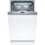 Bosch SRV4XMX16E beépíthető mosogatógép, 45 cm, 10 teríték, vario kosár,  extra szárítás, speedperfect, intenzív 70°c, aquastop, 46 db(a)