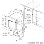 SPI2HKS59E Beépítési méretrajz