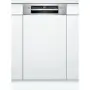 Bosch SPI2HKS59E beépíthető mosogatógép, 45 cm, kezelőpaneles, 9 teríték, homeconnect, normál kosár, extra szárítás, variospeed, 46 db(a)
