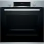 Bosch HBA554YS0 beépíthető sütő, nemesacél, 7 sütőfunkció, ecoclean öntisztítás, gyorsfelfűtés, teleszkópos sütősín, 71 liter