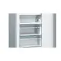 Bosch KGN36NLEA alulfagyasztós kombinált hűtőszekrény, inoxlook, nofrost, perfectfit, multibox, gyorsfagyasztás, 186 cm, 216/89 l