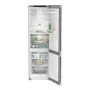 Liebherr KGBNsfd 57Z33 alulfagyasztós kombinált hűtőszekrény, ezüst, 201,5 cm, nofrost, duocooling, érintővezérlés, powercooling, biofresh, freshair szűrő, led