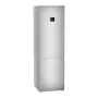 Liebherr KGBNsfd 57Z33 alulfagyasztós kombinált hűtőszekrény, ezüst, 201,5 cm, nofrost, duocooling, érintővezérlés, powercooling, biofresh, freshair szűrő, led
