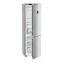 Liebherr KGBNsfd 57Z33 alulfagyasztós kombinált hűtőszekrény, ezüst, 201,5 cm, nofrost, duocooling, érintővezérlés, powercooling, biofresh, freshair szűrő, led
