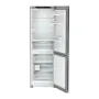 Liebherr KGBNsfd 52Z23 alulfagyasztós kombinált hűtőszekrény, ezüst, 185,5 cm, nofrost, duocooling, érintővezérlés, powercooling, biofresh, freshair szűrő, led
