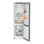 Liebherr KGNsdd 57Z23 alulfagyasztós kombinált hűtőszekrény, ezüst, 201,5 cm, nofrost, duocooling, érintővezérlés, powercooling, easyfresh, easytwist-ice, led