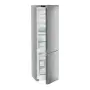 Liebherr KGNsdd 57Z23 alulfagyasztós kombinált hűtőszekrény, ezüst, 201,5 cm, nofrost, duocooling, érintővezérlés, powercooling, easyfresh, easytwist-ice, led