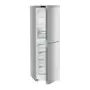 Liebherr KGNsff 52Z04 alulfagyasztós kombinált hűtőszekrény, ezüst, 185.5 cm, nofrost, duocooling, érintővezérlés, powercooling, easyfresh, freshair szűrő, led