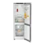 Liebherr KGNsfd 52Z03 alulfagyasztós kombinált hűtőszekrény, ezüst, 185.5 cm, nofrost, duocooling, érintővezérlés, powercooling, easyfresh, freshair szűrő, led