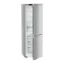 Liebherr KGNsfd 52Z03 alulfagyasztós kombinált hűtőszekrény, ezüst, 185.5 cm, nofrost, duocooling, érintővezérlés, powercooling, easyfresh, freshair szűrő, led