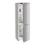 Liebherr KGNsfd 52Z03 alulfagyasztós kombinált hűtőszekrény, ezüst, 185.5 cm, nofrost, duocooling, érintővezérlés, powercooling, easyfresh, freshair szűrő, led