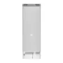 Liebherr KGNsfd 52Z03 alulfagyasztós kombinált hűtőszekrény, ezüst, 185.5 cm, nofrost, duocooling, érintővezérlés, powercooling, easyfresh, freshair szűrő, led