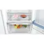 Bosch KIN86HFE0 beépíthető kombinált hűtőszekrény, 177,2 cm, 184 l/76 l, nofrost, lapos zsanér, érintővezérlés, led kijelző, gyorsfagyasztás