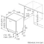 SMV2HVX20E Beépítési méretrajz