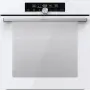 Gorenje BOS6747A01WG beépíthető sütő, extrasteam gőzfunkció, katalitikus hátfal, érintővezérlés, teleszkópos sütősín, fehér üveg, 77 l