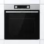 Gorenje BO6735E02X beépíthető sütő, 10 sütőfunkció, aquaclean tisztítás, süllyesztett gomb + érintővezérlés, pizza funkció, 77 l