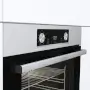 Gorenje BO6735E02X beépíthető sütő, 10 sütőfunkció, aquaclean tisztítás, süllyesztett gomb + érintővezérlés, pizza funkció, 77 l