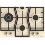 Gorenje GW6D42CLI beépíthető gázfőzőlap, 60cm, classico design, wok, elölgombos vezérlés, szikragyújtás, öntöttvas edénytartó, bézs