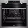 AEG BPE556360M SteamBake beépíthető sütő, 71 l, gőzfunkcióval, pirolitikus tisztítás, maghőmérő, gyorsfelfűtés, 45 beépített főzőprogram