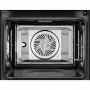 AEG BSE792380B SteamPro beépíthető gőzsütő, 70 l, steamify, sousvide, gőztisztítás, maghőmérő, érintővezérlés, magyar menü