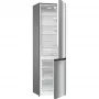 Gorenje RK6202ES4 alulfagyasztós kombinált hűtőszekrény, ezüst metál, frostless, 200 cm, 239/109 l