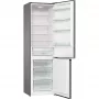 Gorenje RK6202ES4 alulfagyasztós kombinált hűtőszekrény, ezüst metál, frostless, 200 cm, 239/109 l