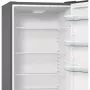 Gorenje RK6202ES4 alulfagyasztós kombinált hűtőszekrény, ezüst metál, frostless, 200 cm, 239/109 l