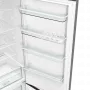 Gorenje RK6202ES4 alulfagyasztós kombinált hűtőszekrény, ezüst metál, frostless, 200 cm, 239/109 l